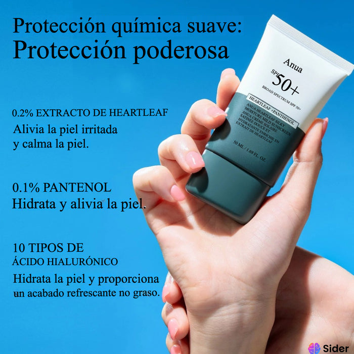 Heartleaf Silky Moisture Suncream Mini 10ml