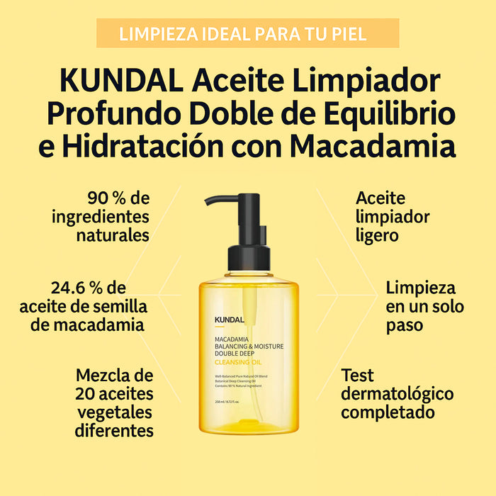 Macadamia Balancing & Moisture Double Deep Cleansing Oil