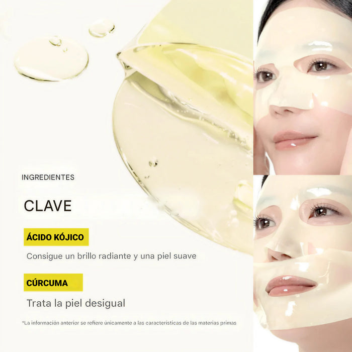 Kojic Acid Turmeric Brightening Gold Jelly Gel Mask