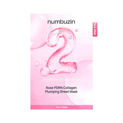 No.2 Rose PDRN Collagen Plumping Sheet Mask