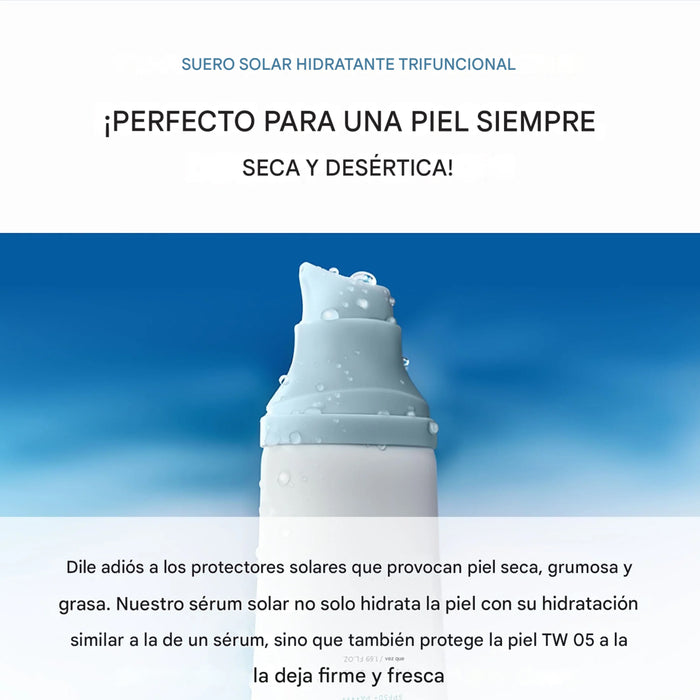 Madagascar Hyalu-Cica Water-Fit Sun Serum Mini 15ml