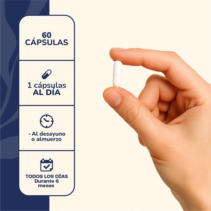 Vitamina D3 800 UI 60 Cápsulas