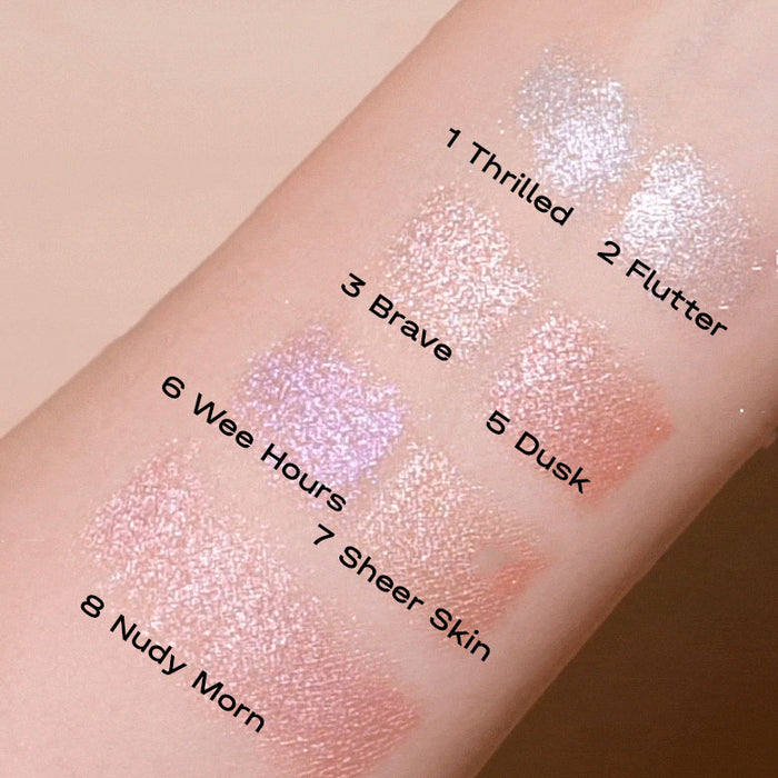 Delineadores Glitter en Lápiz Pretty Easy (8 Colores)