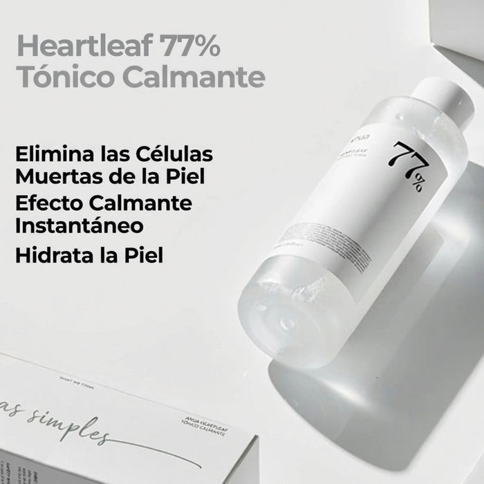 Heartleaf 77% Soothing Toner (3 Tamaños)