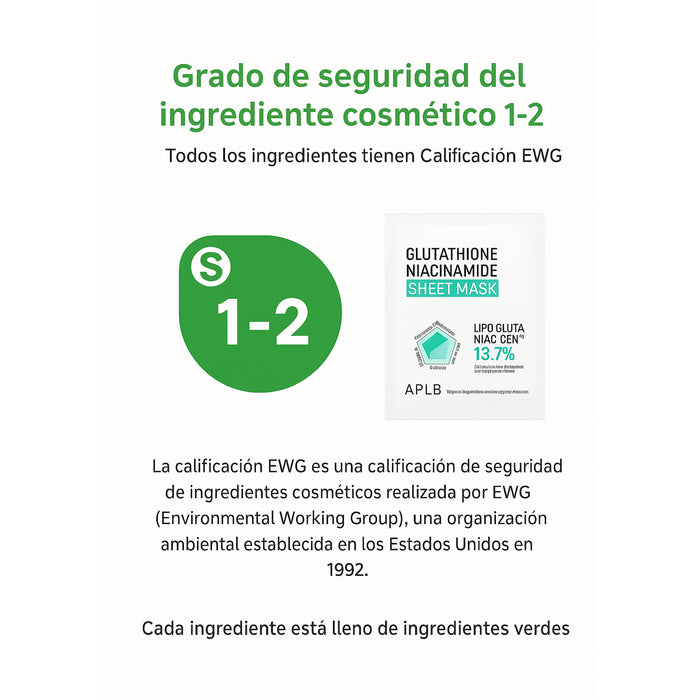 Glutathione Niacinamide Sheet Mask