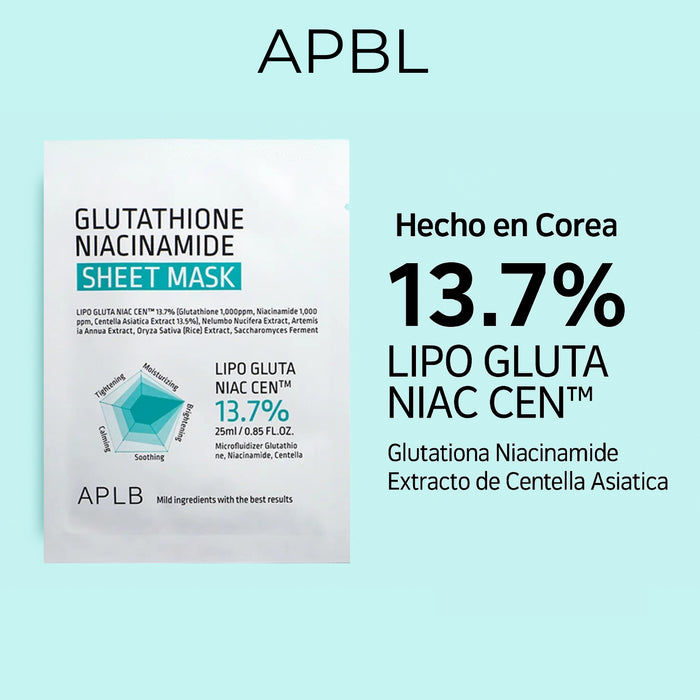 Glutathione Niacinamide Sheet Mask