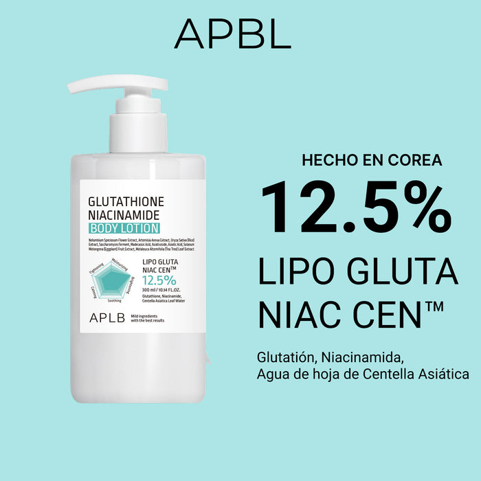 Glutathione Niacinamide Body Lotion (300ml)