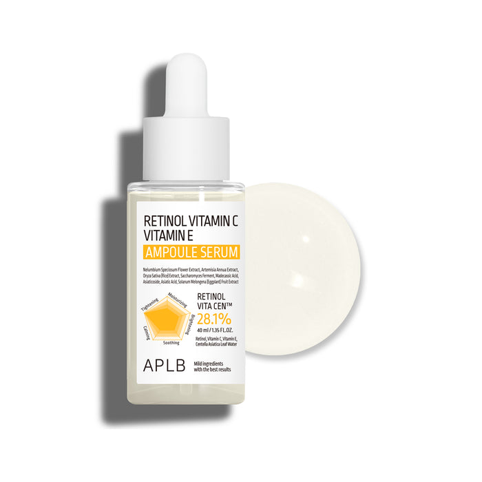 Retinol Vitamin C Vitamin E Ampoule Serum 40ml