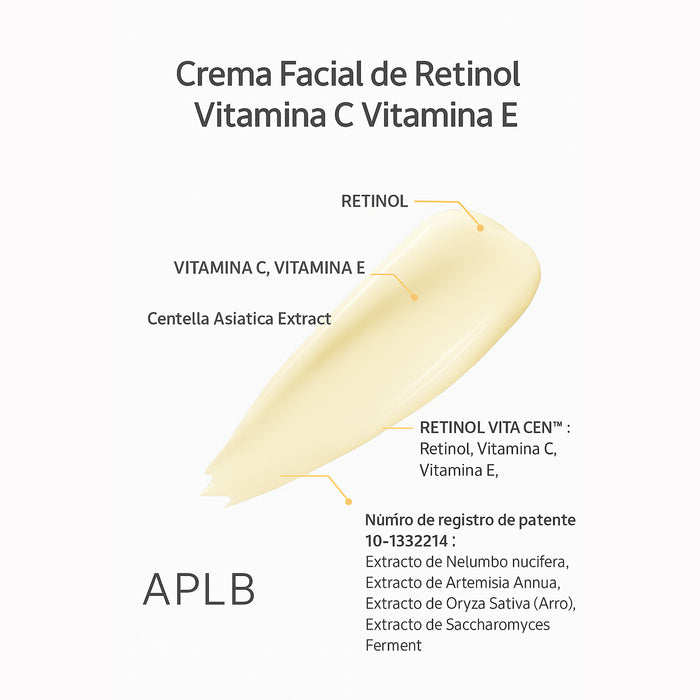 Retinol Vitamin C Vitamin E Facial Cream 55ml