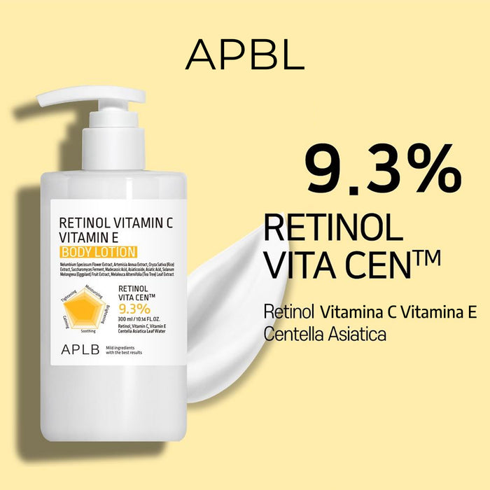 Retinol Vitamin C Vitamin E Body Lotion 300ml