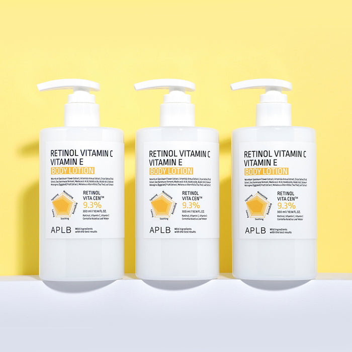 Retinol Vitamin C Vitamin E Body Lotion 300ml