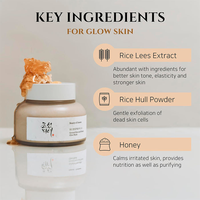 Ground Rice and Honey Glow Mask