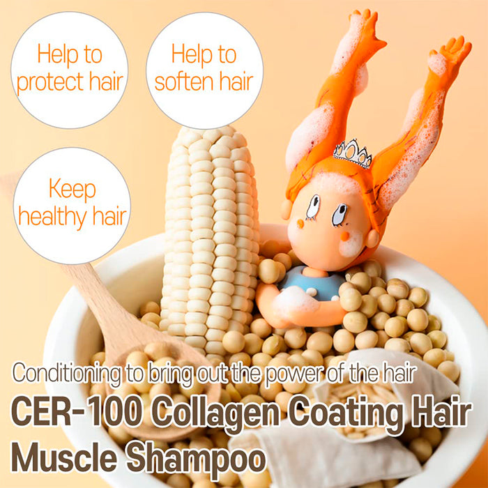 CER-100 Collagen Coating Hair A+ Muscle Shampoo