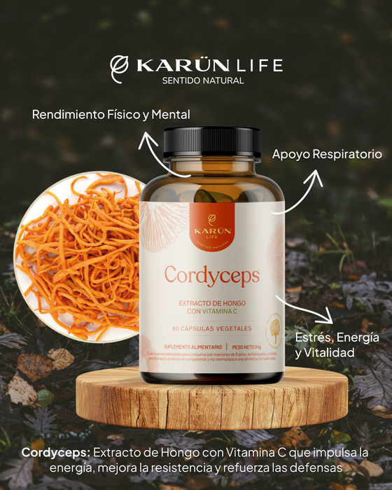 Cordyceps Suplemento Deportistas 60 Capsulas