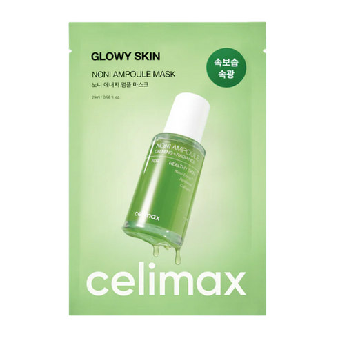 Celimax The Real Noni Energy Ampule Mask 29ml en fondo blanco