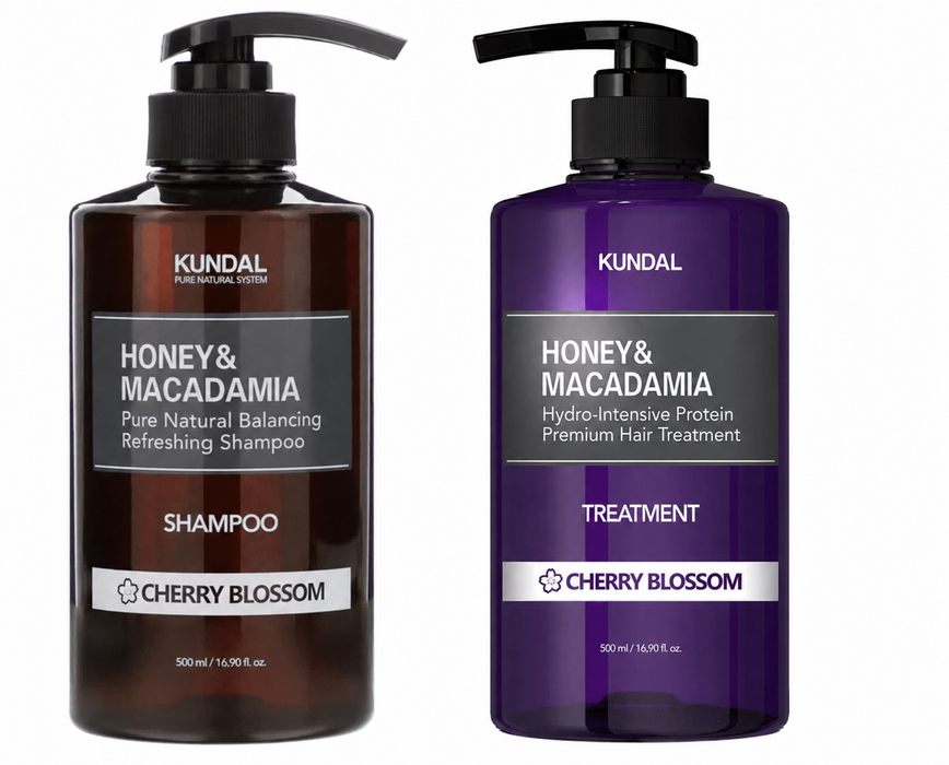 Honey & Macadamia Shampoo + Treatment Cherry Blossom