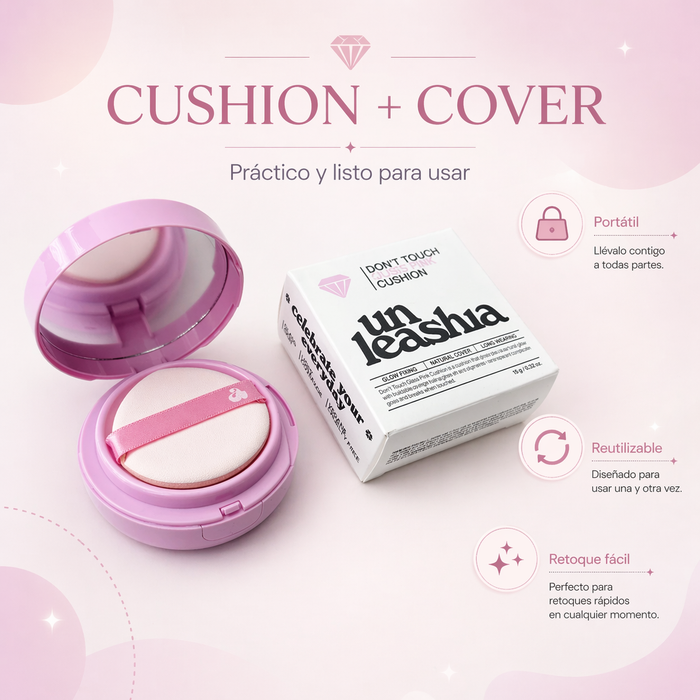 Pack Cushion Glow Unleashia Refill + Cover Package