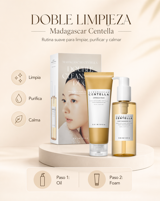Madagascar Centella Double Cleansing Duo (Doble Limpieza )