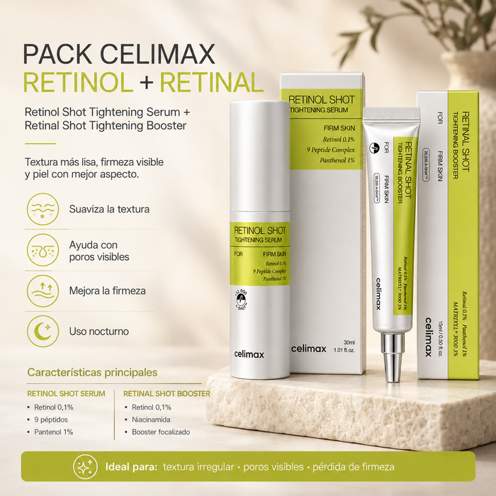 Combo Vita-A Celimax Retinal + Retinol