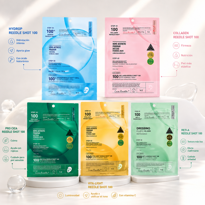 Pack Mascarillas VT Reedle Shot 2Step – 5 Unidades