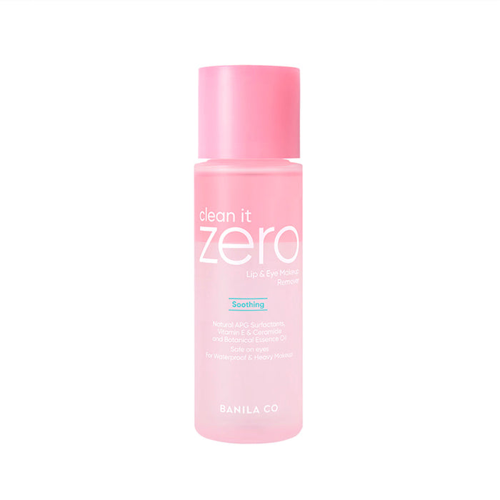 Clean It Zero Soothing Lip&Eye Makeup Remover