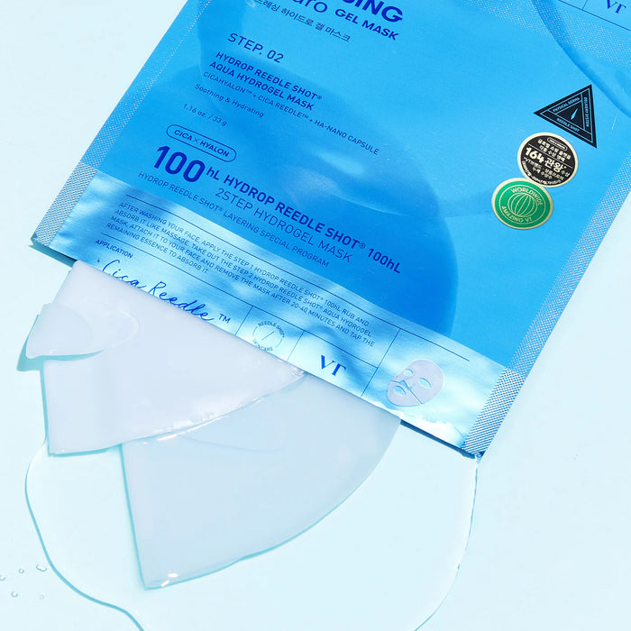 Pack Hidratación VT Reedle Shot 100 Monodosis + Hydrop 2Step Mask