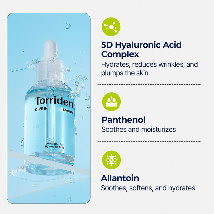 Dive-In Low Molecular Hyaluronic Acid Serum