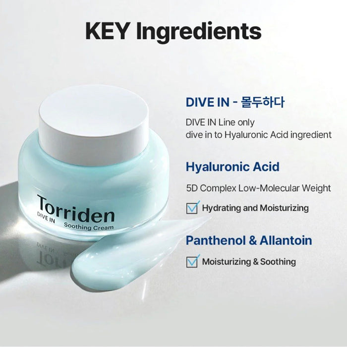 Dive-In Low Molecular Hyaluronic Acid Soothing Cream