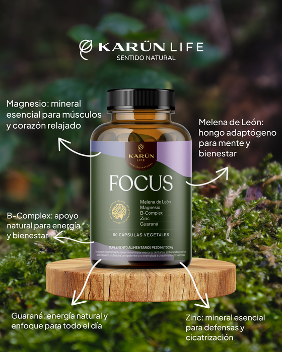 Focus Claridad Mental Y Cognitiva 60 Capsulas