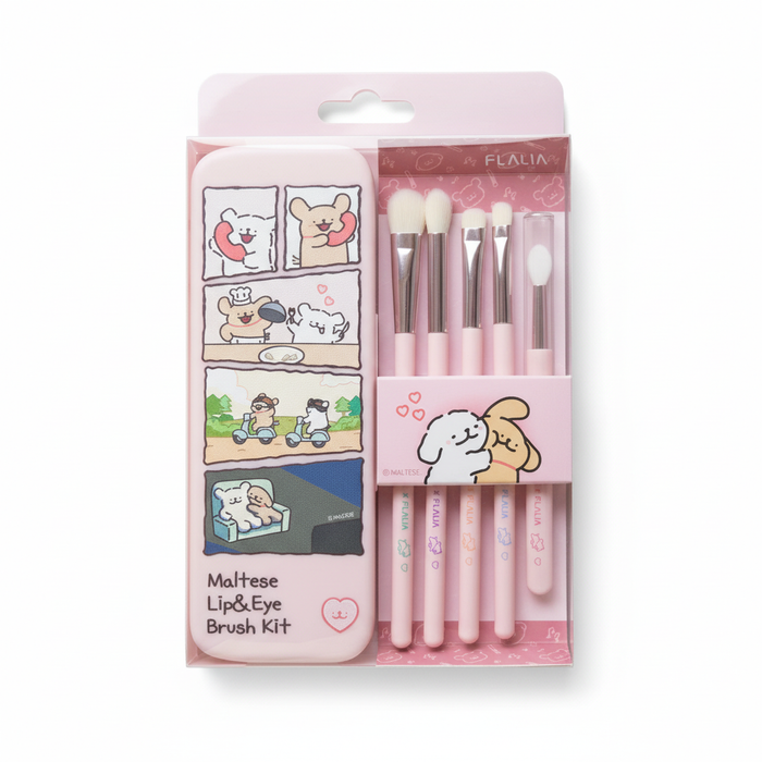 Maltese Lip&Eye Brush kit 5p