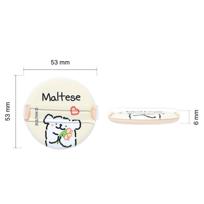 Maltese skin fit makeup puff 2P
