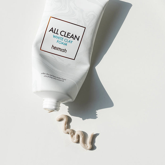 Textura de Heimish All Clean White Clay Foam 150g