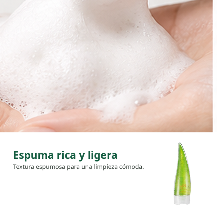 Holika Holika Aloe Cleansing Foam - textura