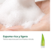 Holika Holika Aloe Cleansing Foam - textura