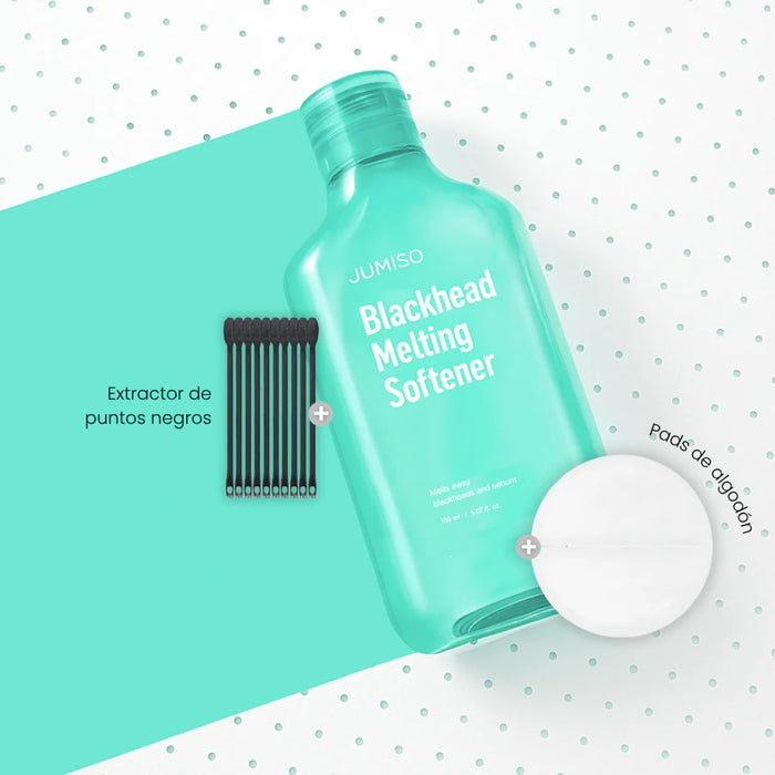 Blackhead Melting Softener Kit 150ml + 40 Pads + 10 Swabs