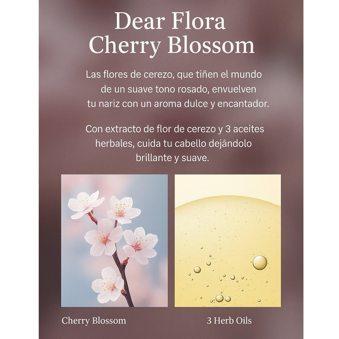 Dear Flora Cherry Blossom Shampoo (1.5L)