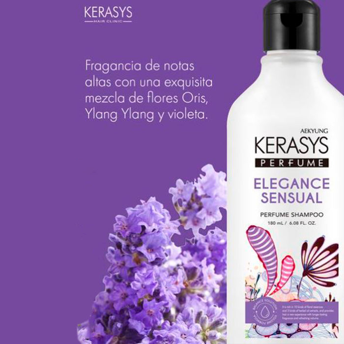 Perfume Shampoo Elegance & Sensual (2 tamaños y refill)