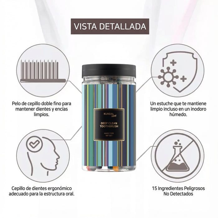 Deep Clean Toothbrush Hard type 16 set