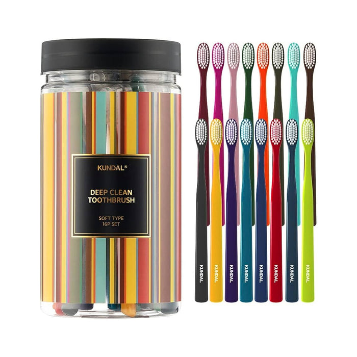 Deep Clean Toothbrush Soft type 16 set