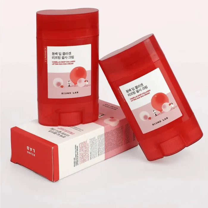 ROUND LAB Camellia Deep Collagen Lifting Gua Sha Cream 60 ml