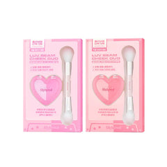 Luv Beam Cheek Duo Brush Set