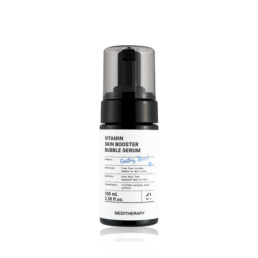 Meditherapy Vitamin Skin Booster Bubble Serum 100ml en fondo blanco