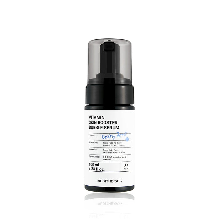 Meditherapy Vitamin Skin Booster Bubble Serum 100ml en fondo blanco