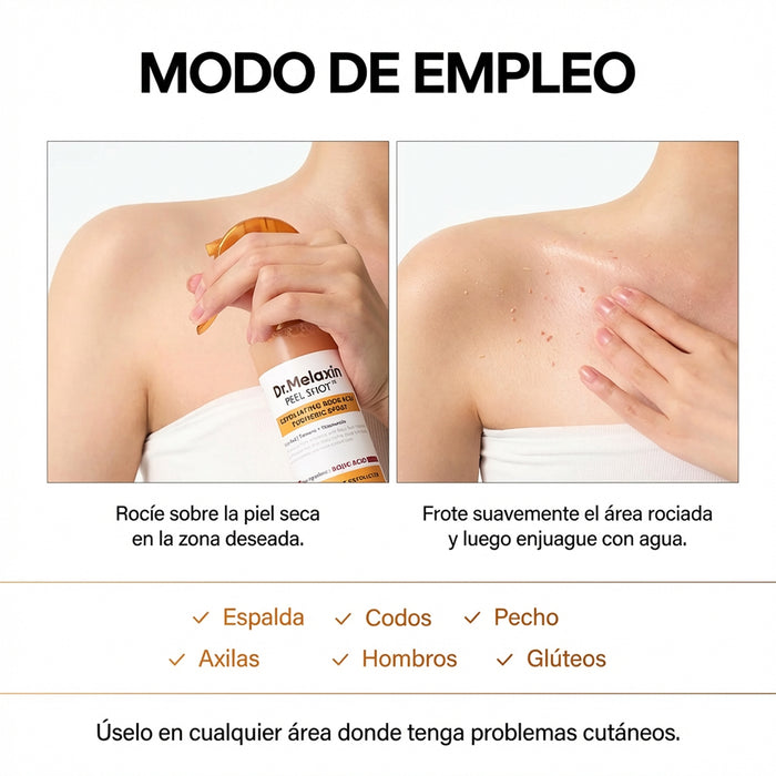 Peel Shot Exfoliating Kojic Acid Turmeric Spray 200ml