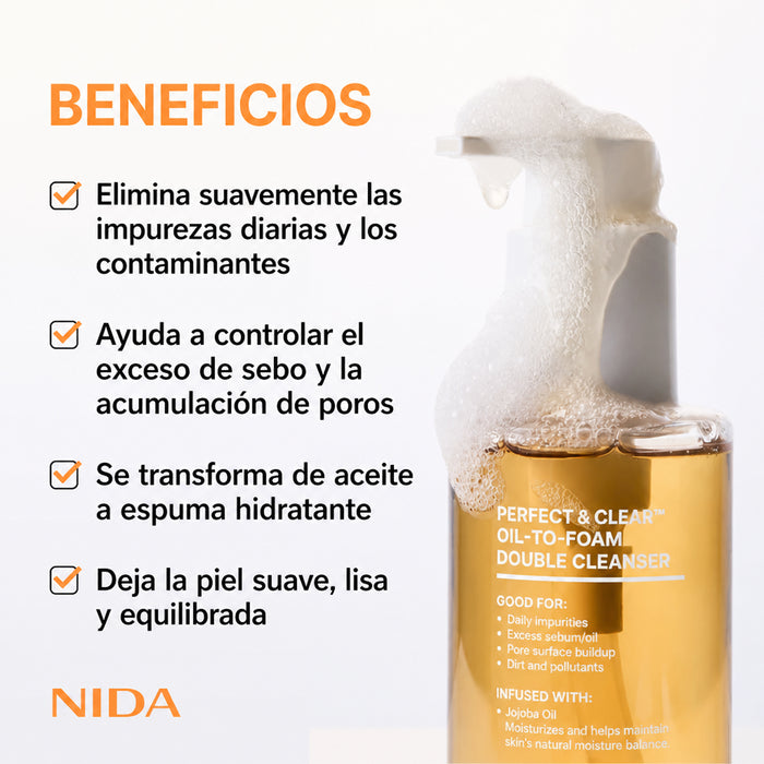 Perfect Clear Oil-To-Foam Double Cleanser 145 ml