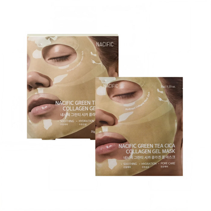Green Tea Cica Collagen Gel Mask