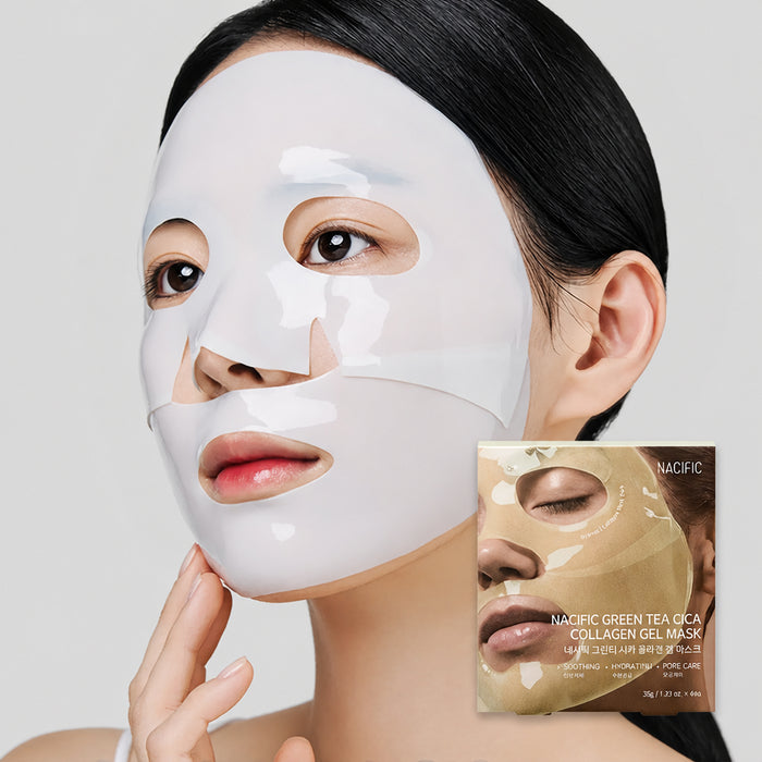 Green Tea Cica Collagen Gel Mask