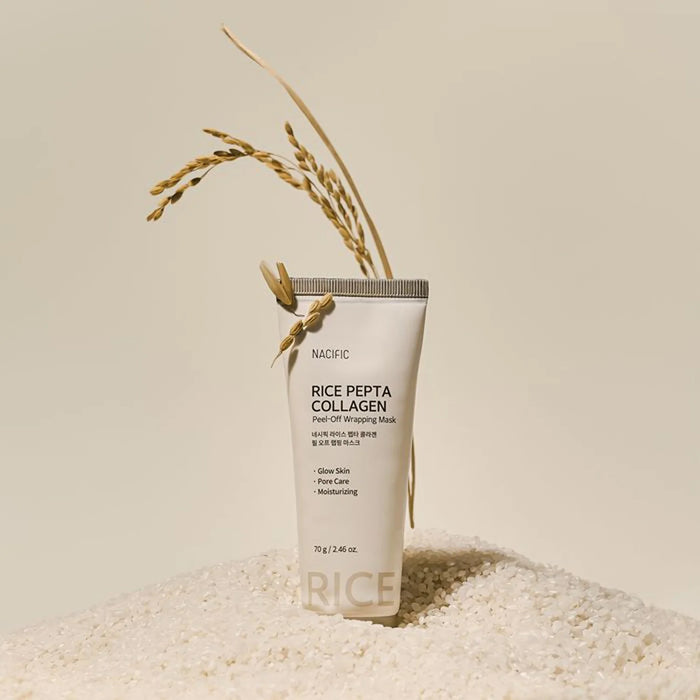 Rice Pepta Collagen Peel-off Wrapping Mask 70g