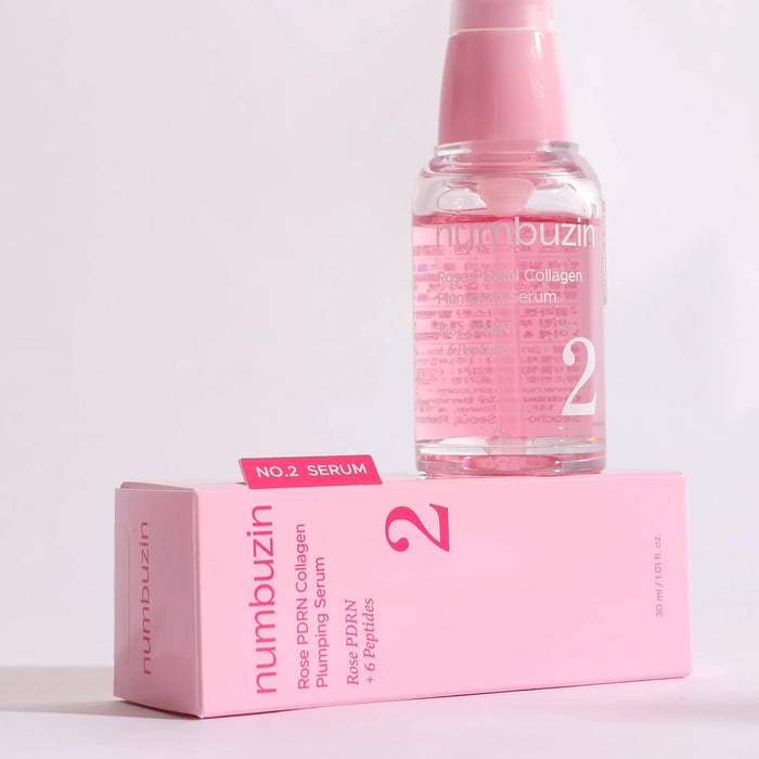 No.2 Rose PDRN Collagen Plumping Serum