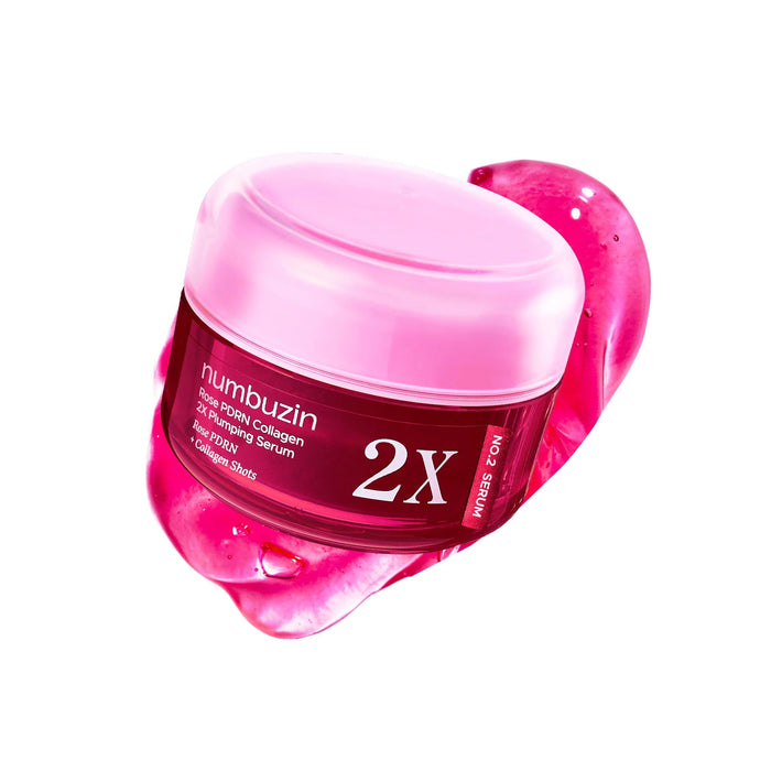 No.2 Rose PDRN Collagen 2X Plumping Serum